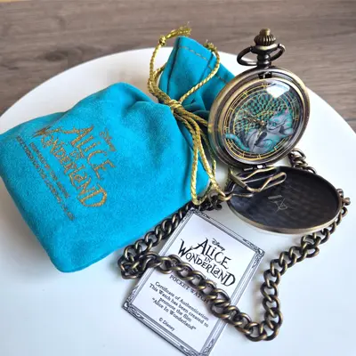 Alice in Wonderland pocket watch
