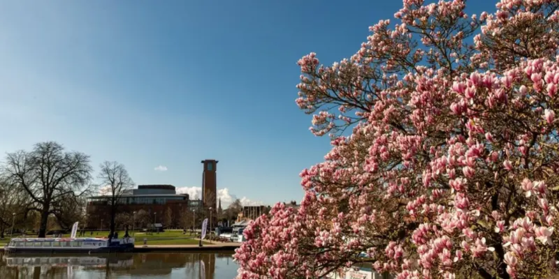 Bancroft Gardens by the river