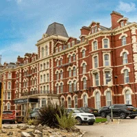 Victorian buildings on the promenade