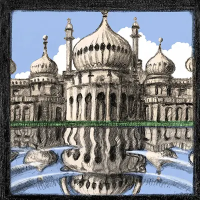 Art print of the Pavilion