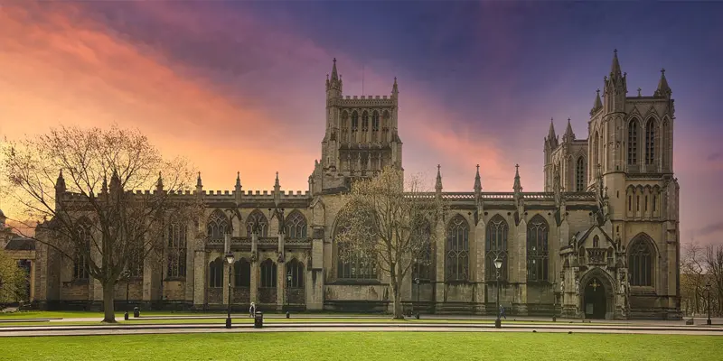 Bristol Cathedral on College Green