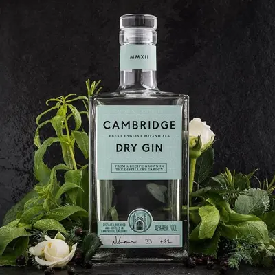 Bottle of Cambridge Distillery Gin