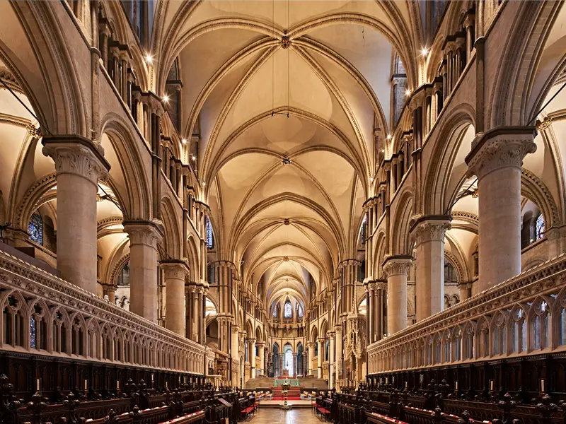 The historic Canterbury Cathedral