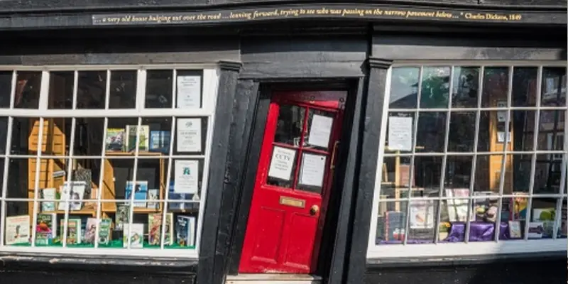 The famously wonky Crooked House
