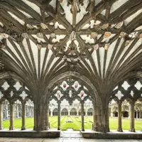Gothic arches of the Cathedral