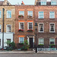 Classic Georgian terraced houses