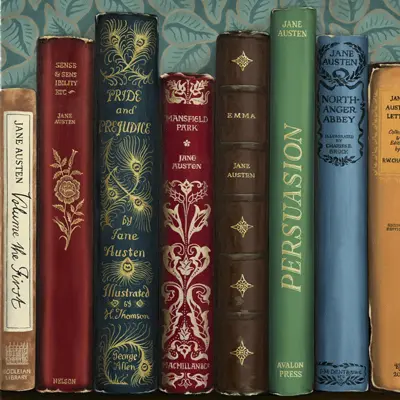 Beautifully bound Jane Austen novels