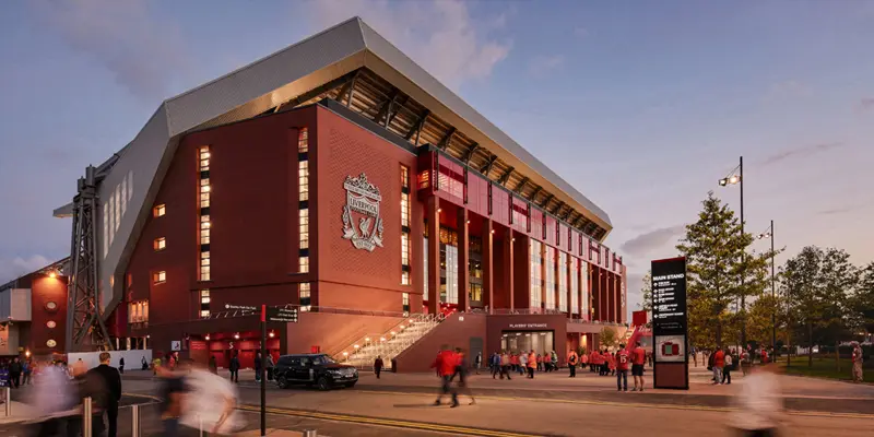 Anfield Stadium exterior