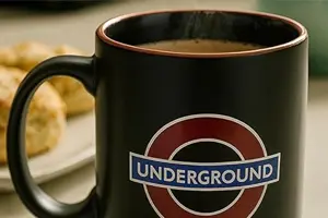 London Underground roundel mug