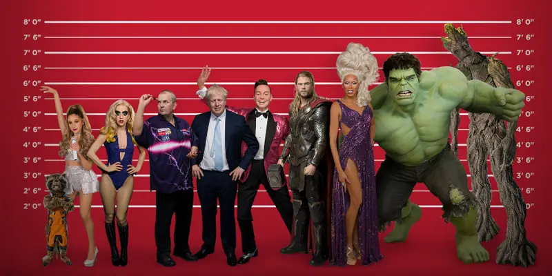 Wax figures at Madame Tussauds Blackpool