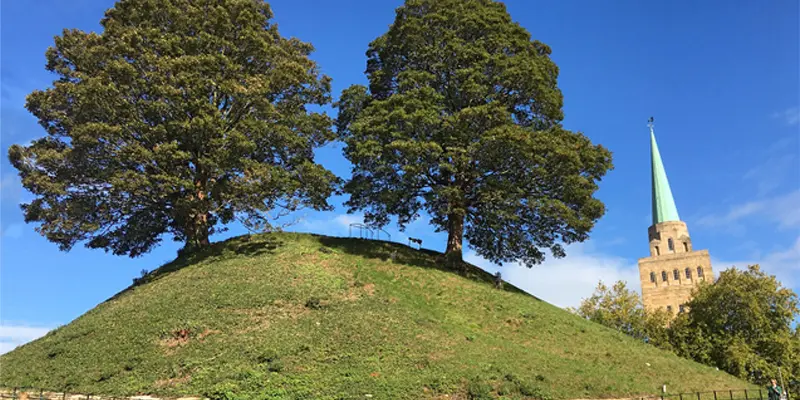 Oxford Castle mound