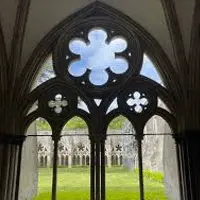 Gothic arches in Salisbury