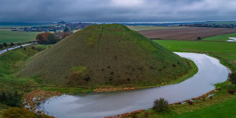 Silbury Hill chalk mound