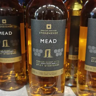 Bottle of traditional Mead