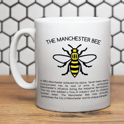 Manchester Worker Bee mug