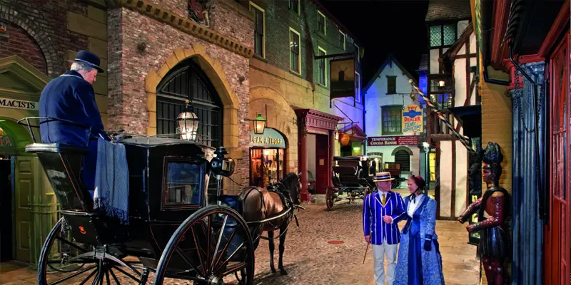 Kirkgate Victorian street at the Castle Museum