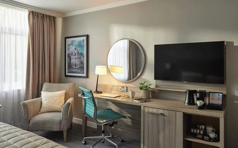 Leonardo Royal Hotel Oxford offering stylish accommodation with leisure facilities.