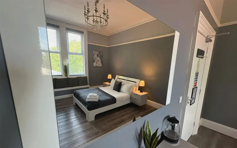 Hotel Anfield offering accommodation close to Anfield Stadium in Liverpool.