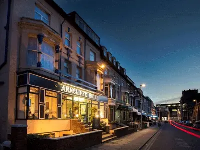 The Arncliff Hotel offering a central stay near Blackpool Tower and the Winter Gardens.