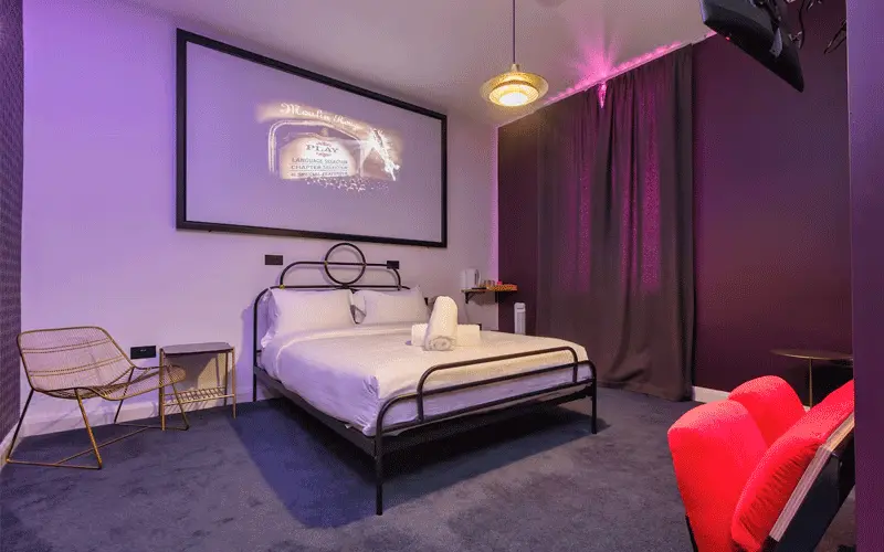 ART B&B offering artist-designed rooms on Blackpool's beachfront.