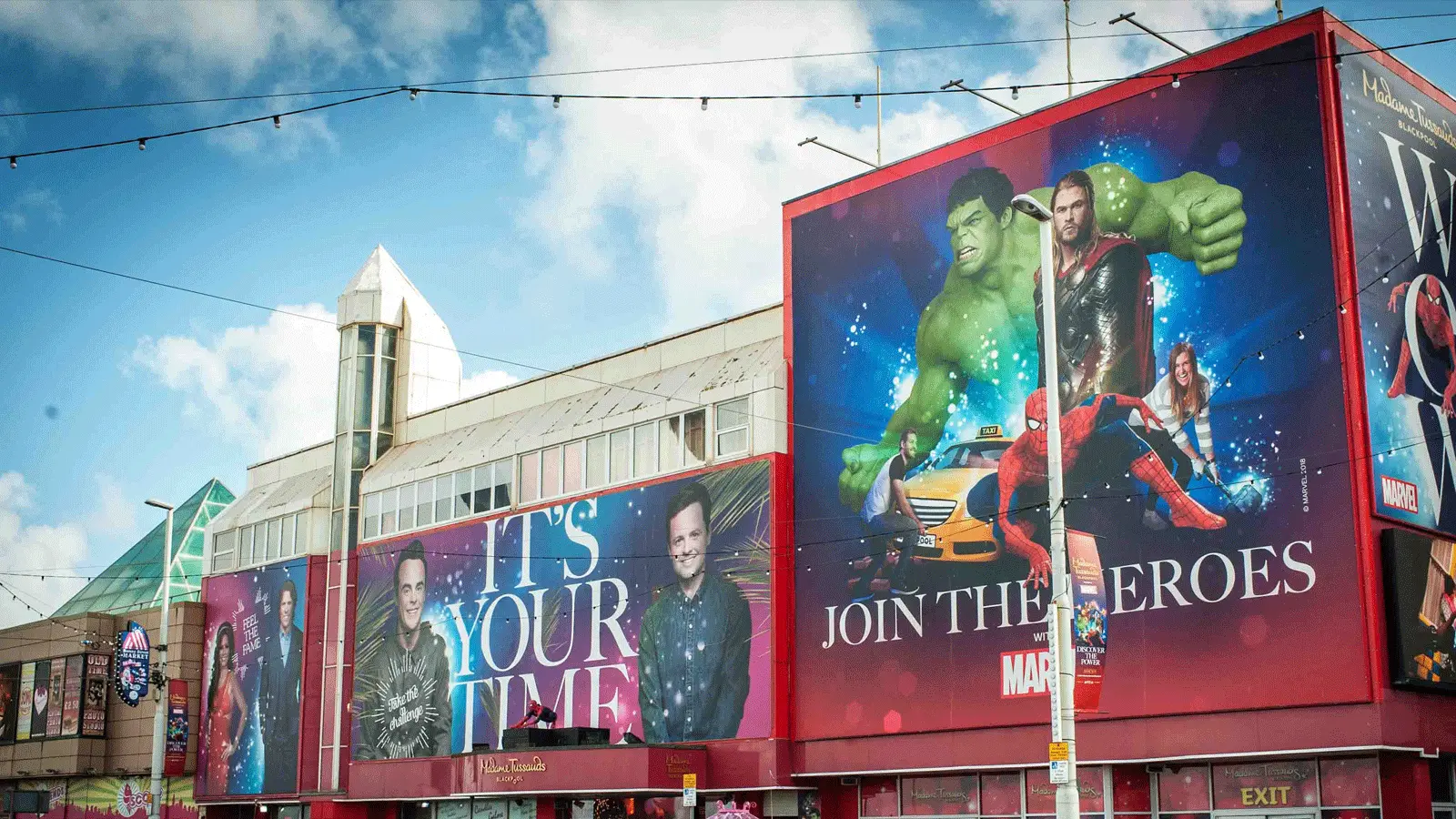 Madame Tussauds Blackpool Visitor Guide Banner