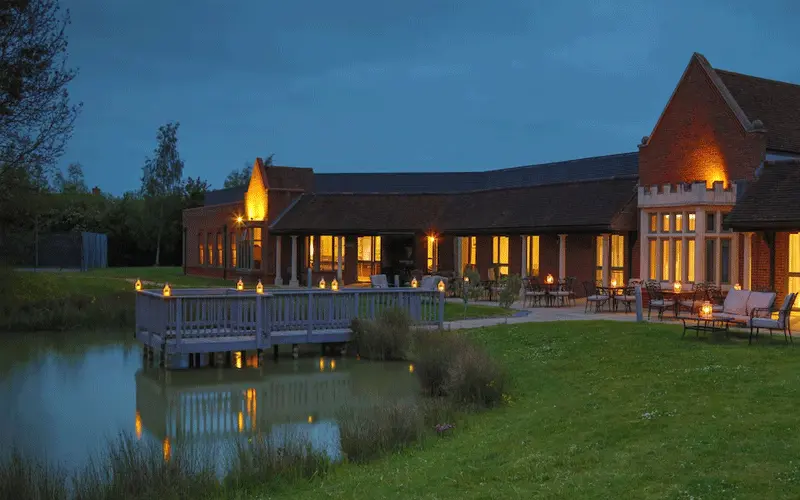 Cambridge Belfry Hotel & Spa offering a lakeside spa stay near Cambridge.