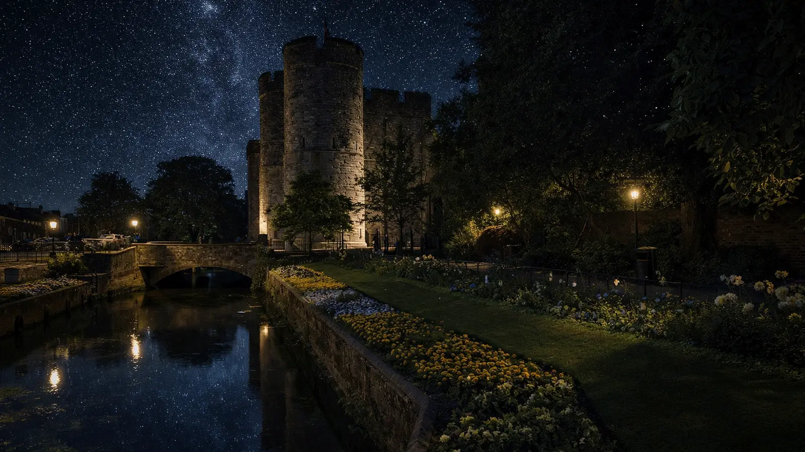 Westgate Towers Canterbury Visitor Guide Banner featuring the historic medieval gate