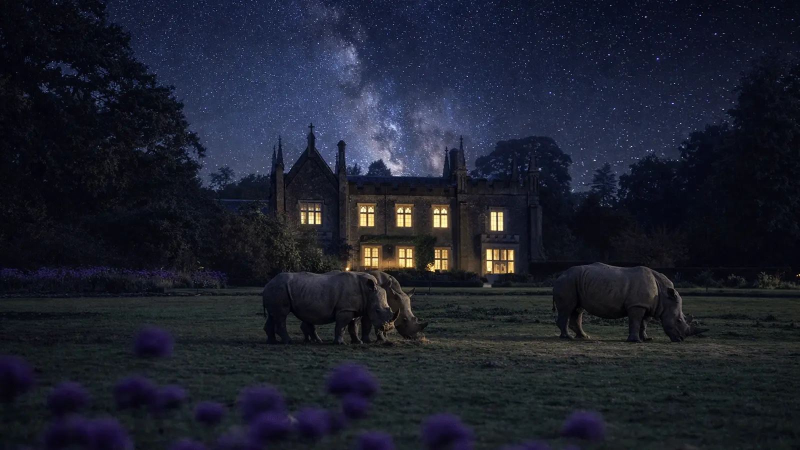 Cotswold Wildlife Park Visitor Guide Banner featuring the wildlife and gardens