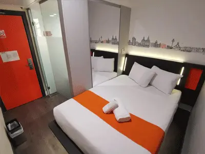 easyHotel Liverpool offering compact budget accommodation in the city centre.