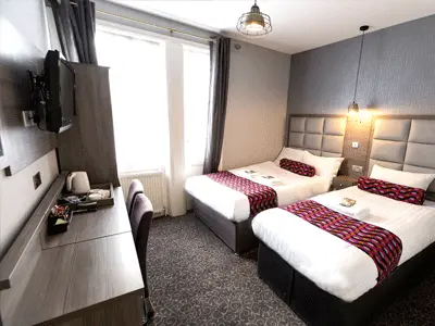 Euro Hotel Hammersmith offering budget accommodation in West London.