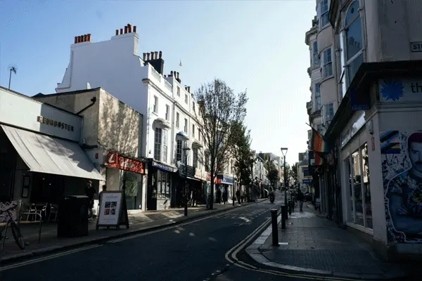 Explore the inclusive vibe of Kemp Town.