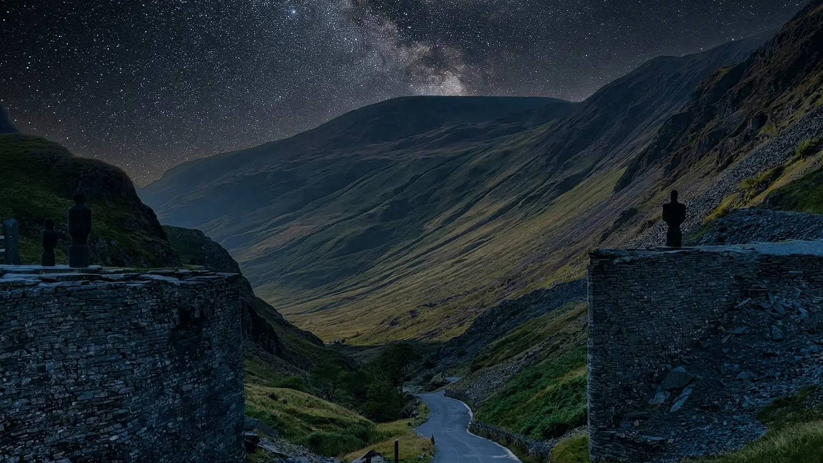 Honister Slate Mine Visitor Guide Banner featuring the historic mine entrance in the Lake District