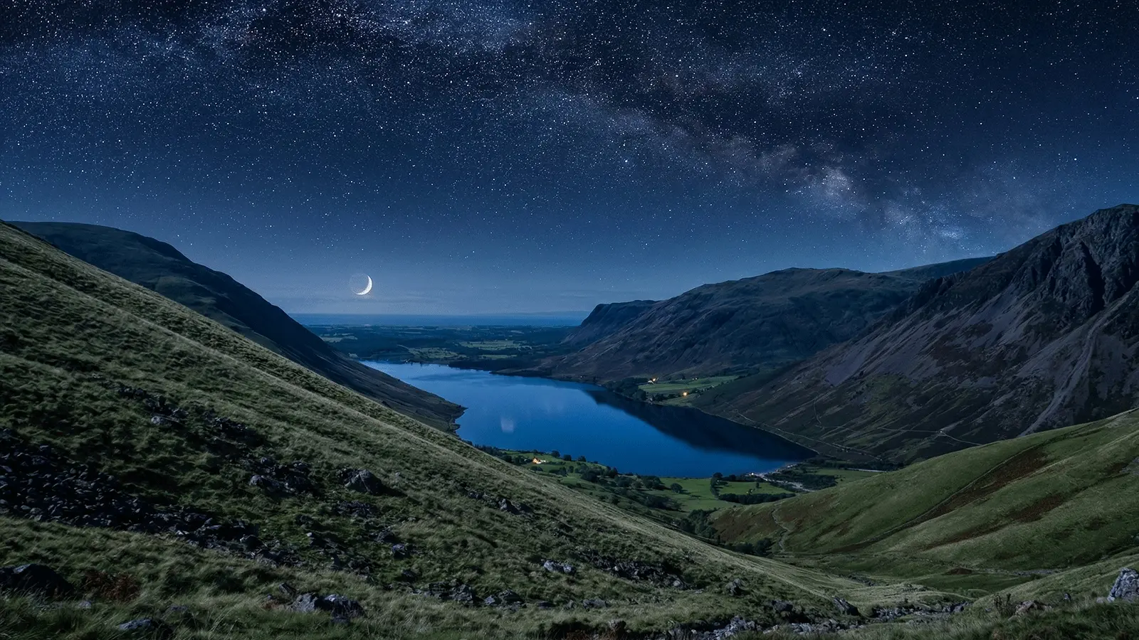 Scafell Pike Visitor Guide Banner featuring the rugged mountain landscape
