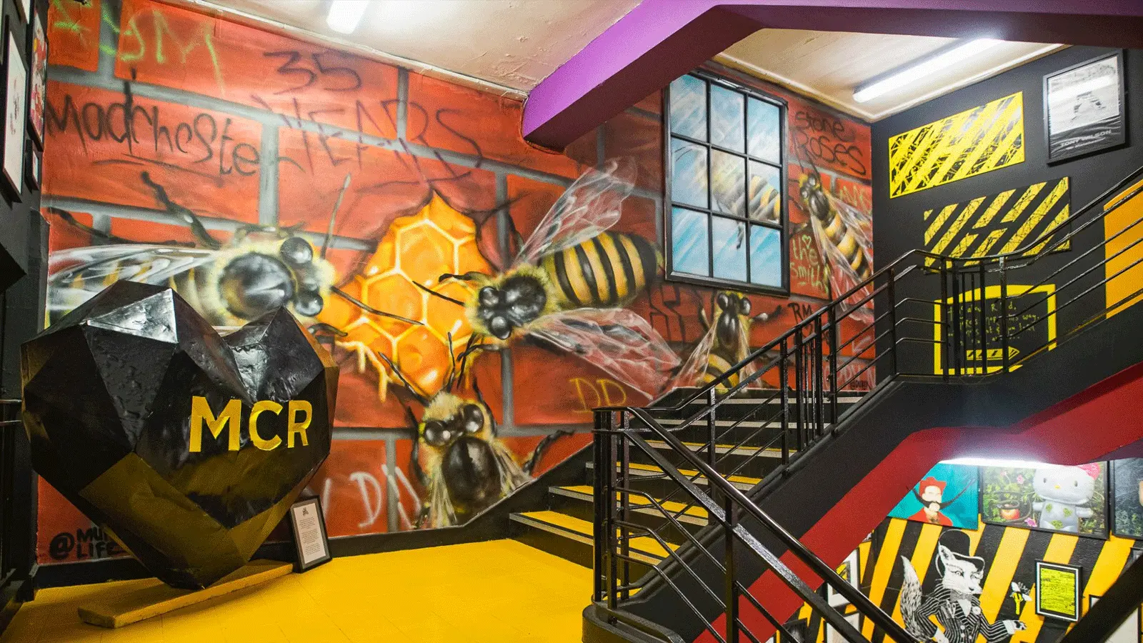 Afflecks Manchester Visitor Guide Banner featuring the iconic shopping emporium