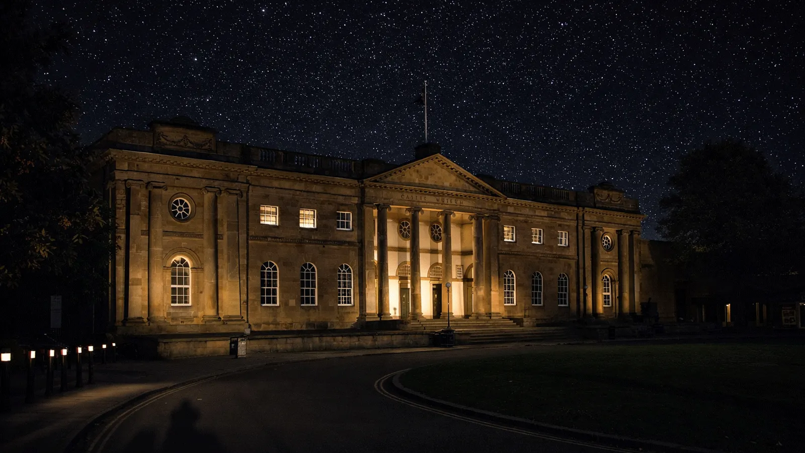 York Castle Museum Visitor Guide Banner featuring Kirkgate Victorian street