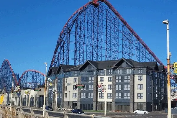 Explore the thrills of South Shore in Blackpool.
