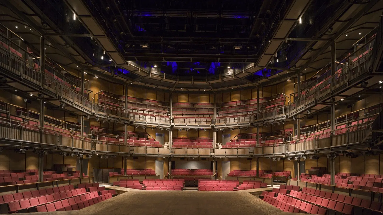 Royal Shakespeare Theatre Visitor Guide Banner featuring the iconic theatre on the River Avon