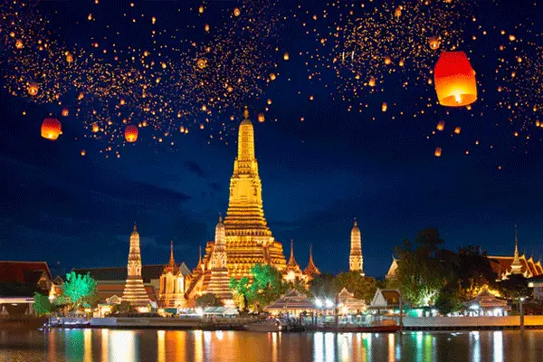 Thailand holiday destination