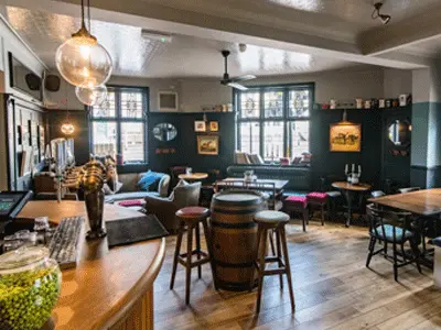 The Waterman offering pub rooms close to central Cambridge.