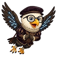 Trav, the Stratford-upon-Avon travel mascot