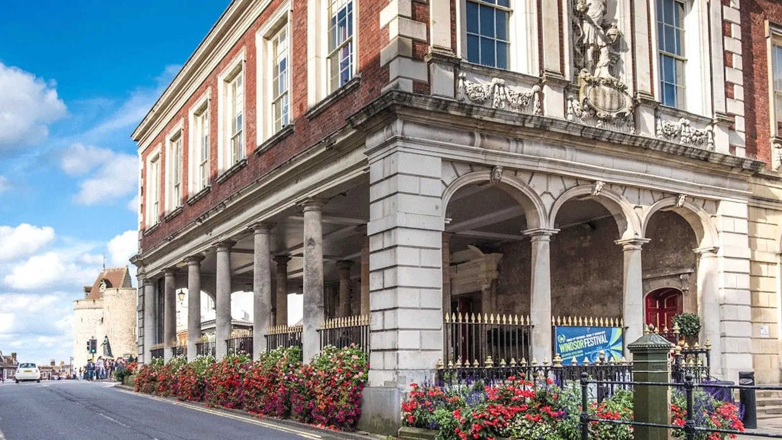 Windsor Guildhall Visitor Guide Banner featuring the historic building
