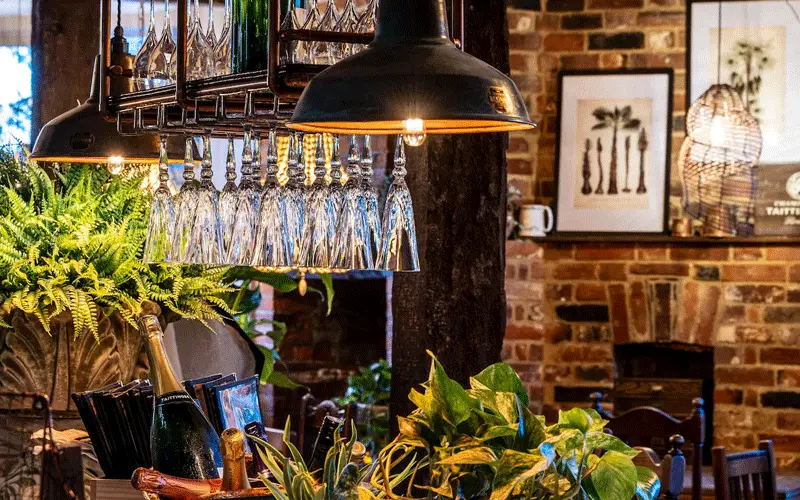 The Woolpack Hotel offering a countryside inn stay near Canterbury.